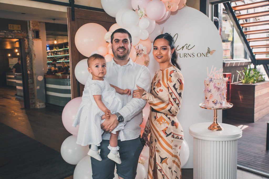 1st birthday party photography in Melbourne