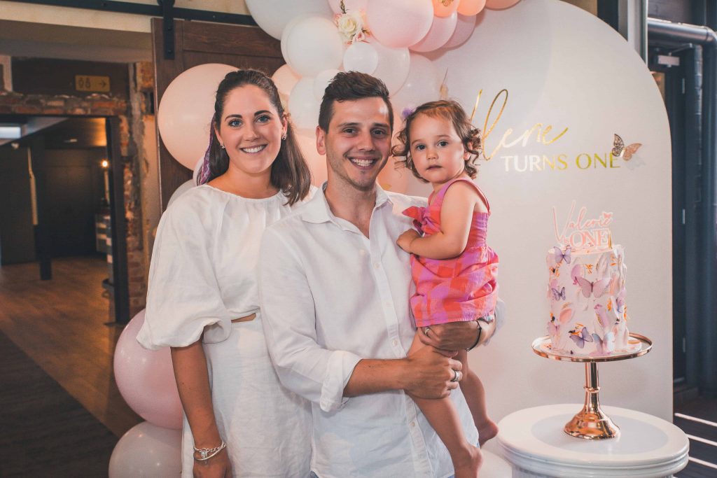 1st birthday party photography in Melbourne