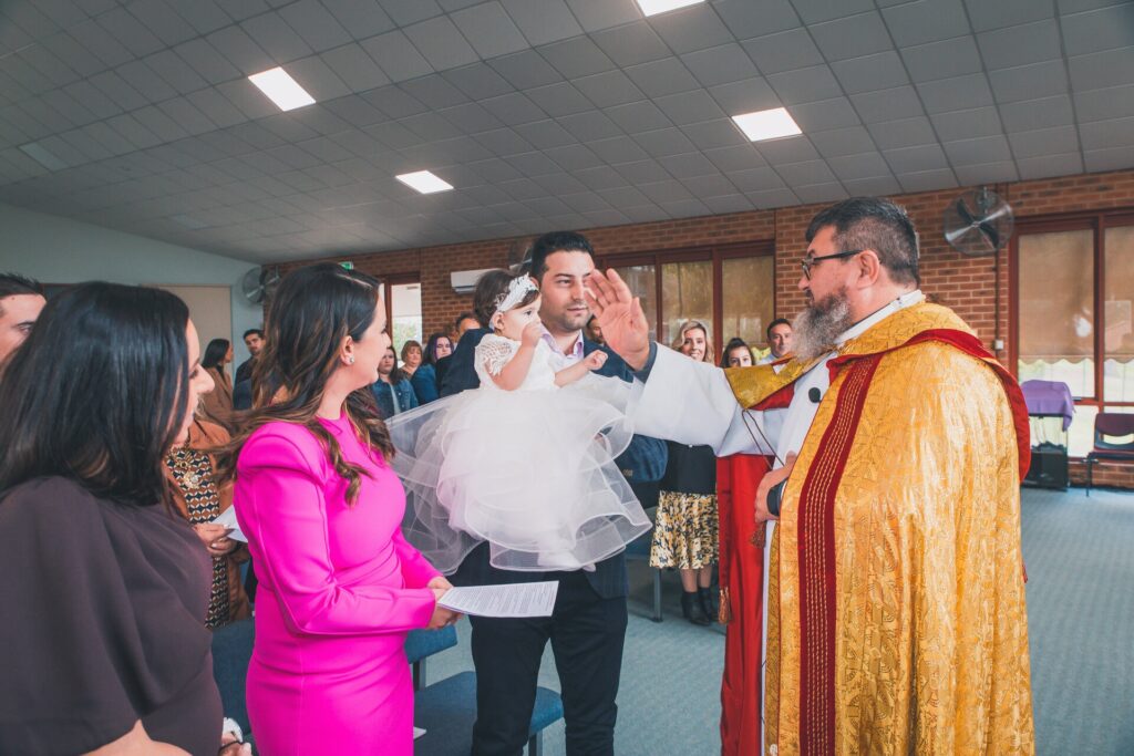 Christening and baptism photography in Melbourne